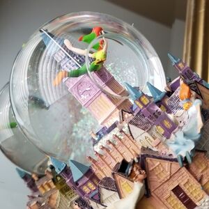 ❗Vintage Disney Peter Pan Anniversary 3D Snowglobe❗